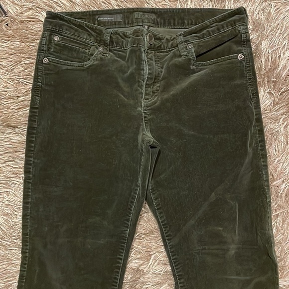 KUT From The Kloth Brown Velour Baby‎ Bootcut Jeans sz 10 - Picture 2 of 9